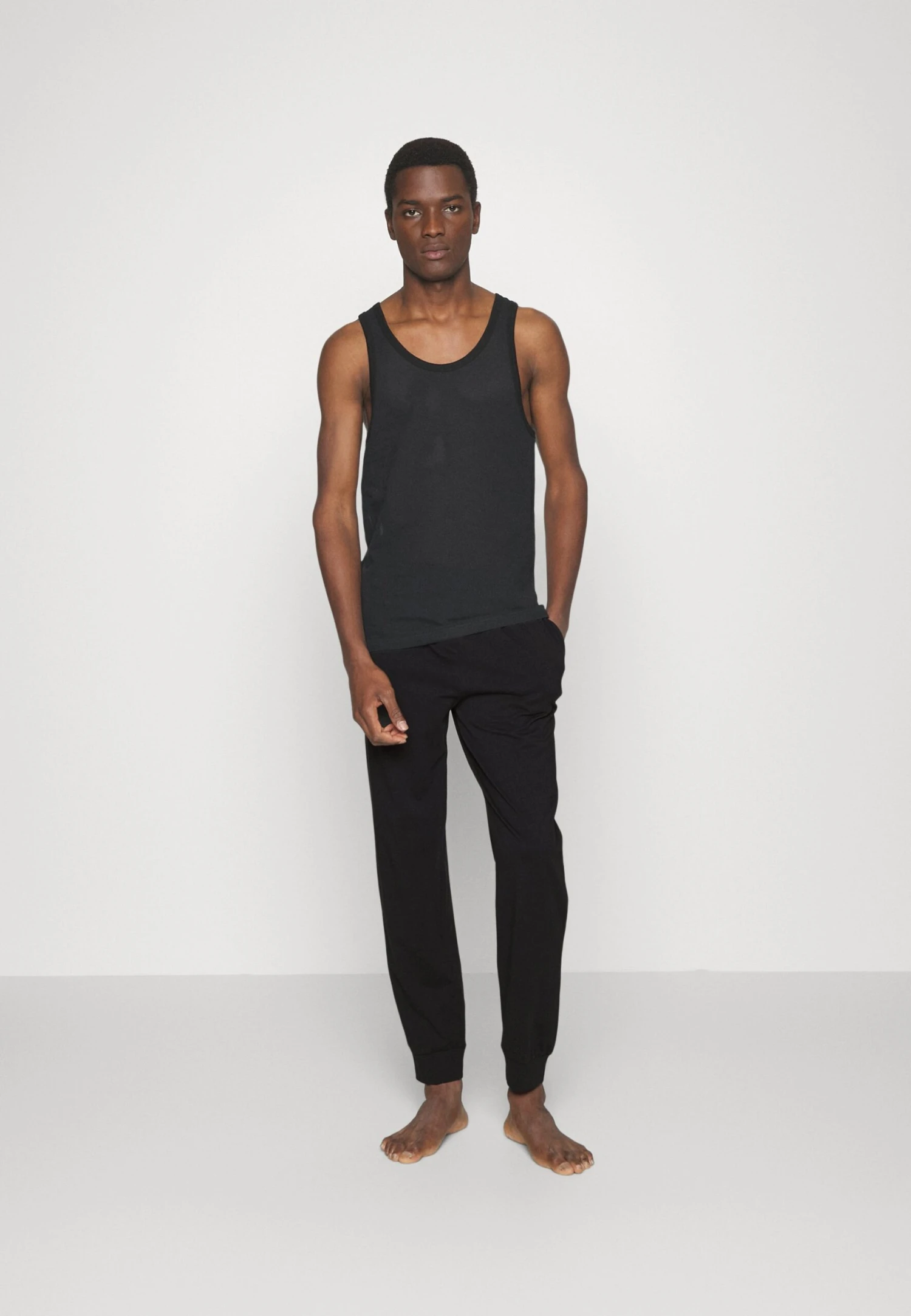 Pier One 2 Pack - Pyjamasbukse - Dark Blue/Black 3 Pier One 2 Pack - Pyjamasbukse - Dark Blue/Black