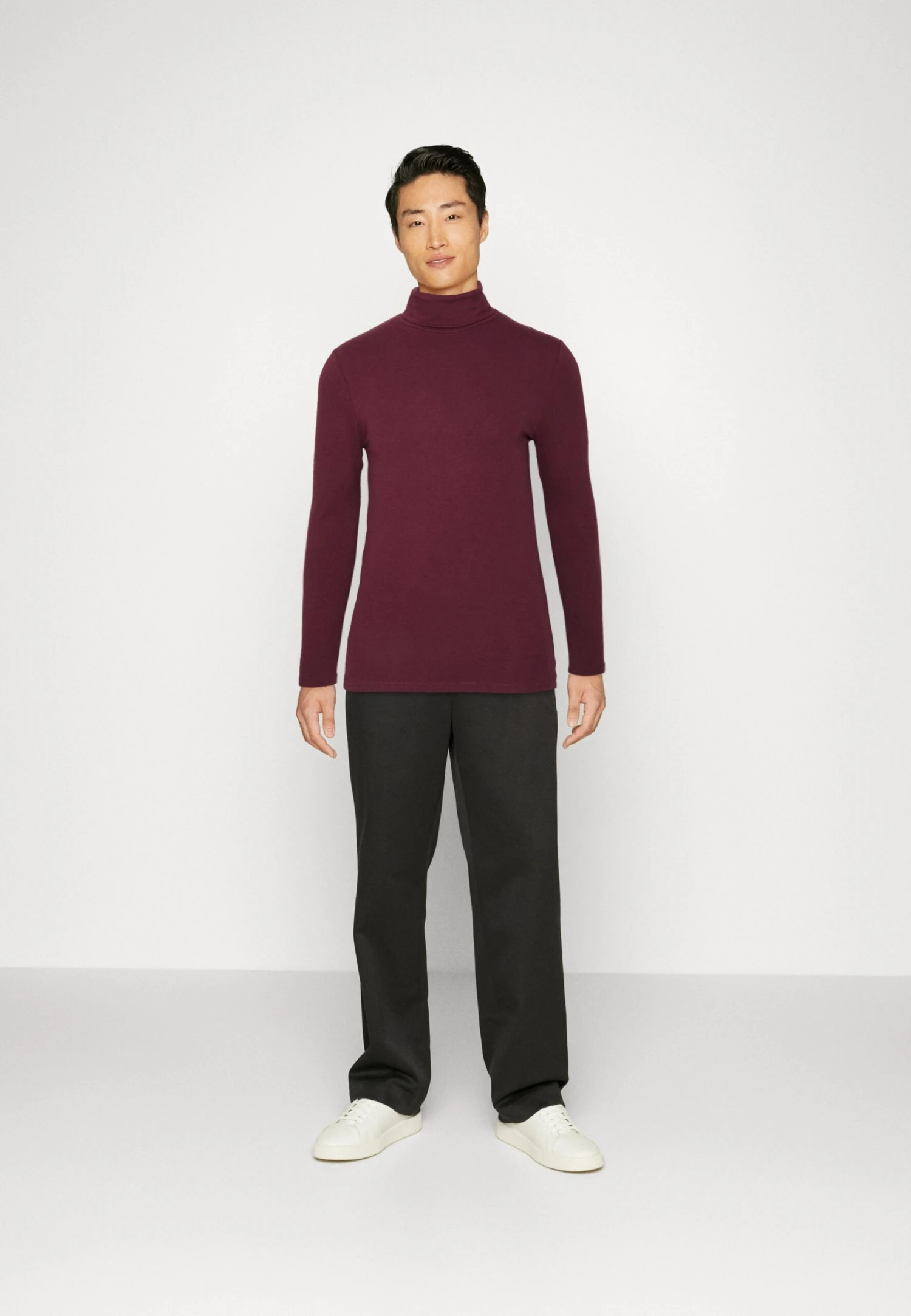 Pier One 2 Pack - Topper Langermet - Beige/Bordeaux 3 Pier One 2 Pack - Topper Langermet - Beige/Bordeaux