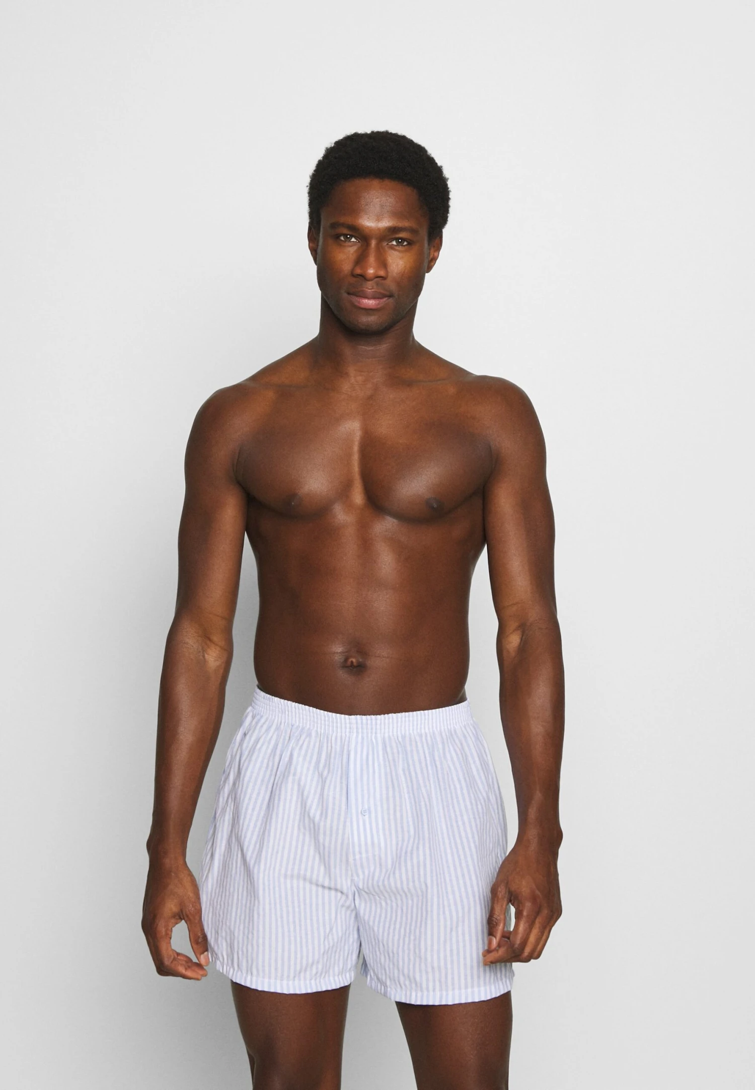 Pier One 5 Pack - Boxershorts - Light Blue/White 6 Pier One 5 Pack - Boxershorts - Light Blue/White - Bilde 4