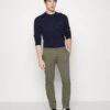 Pier One 2 Pack - Chinos - Black/Olive