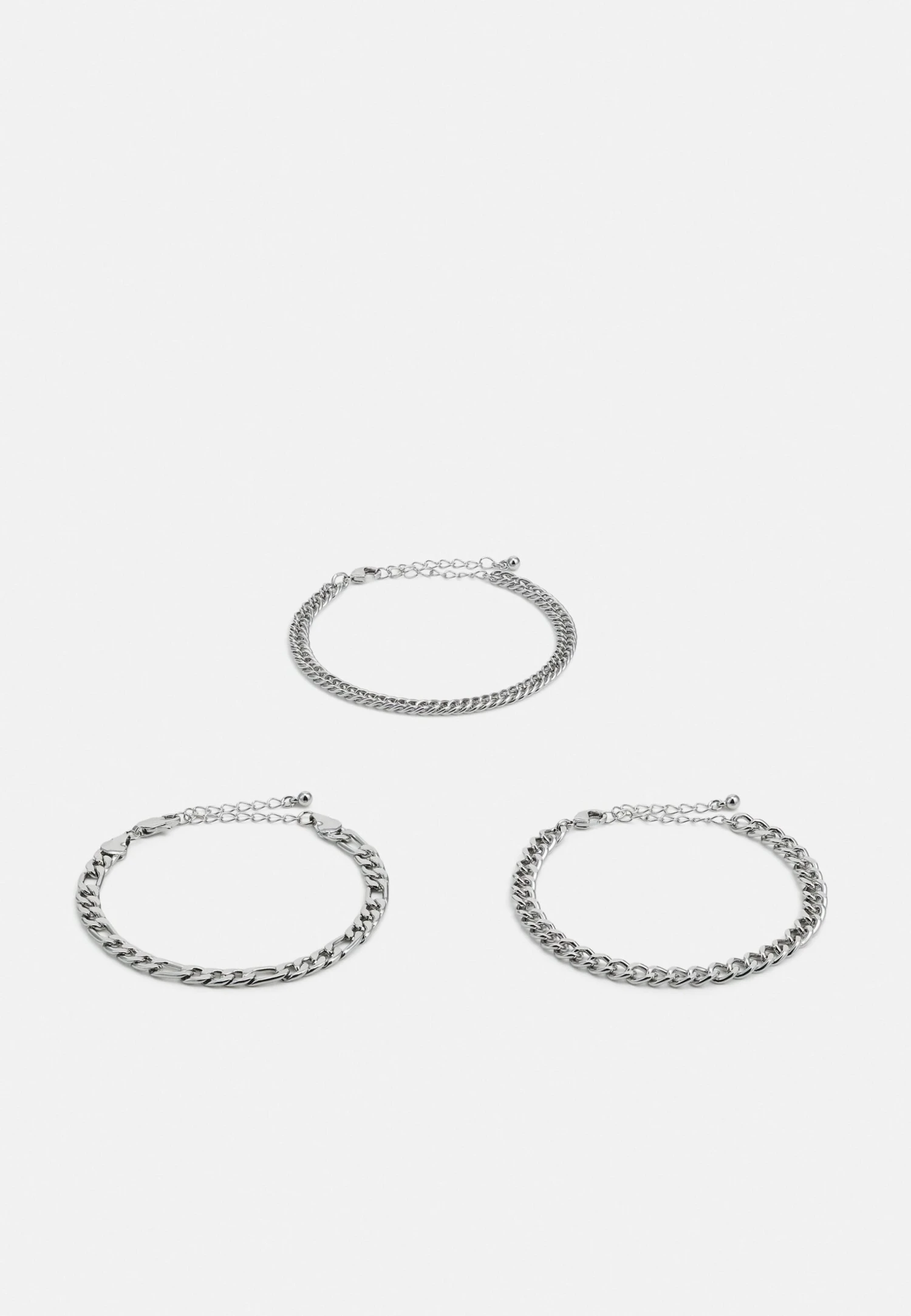 Pier One 3 Pack - Armbånd - Silver-Coloured 3 Pier One 3 Pack - Armbånd - Silver-Coloured