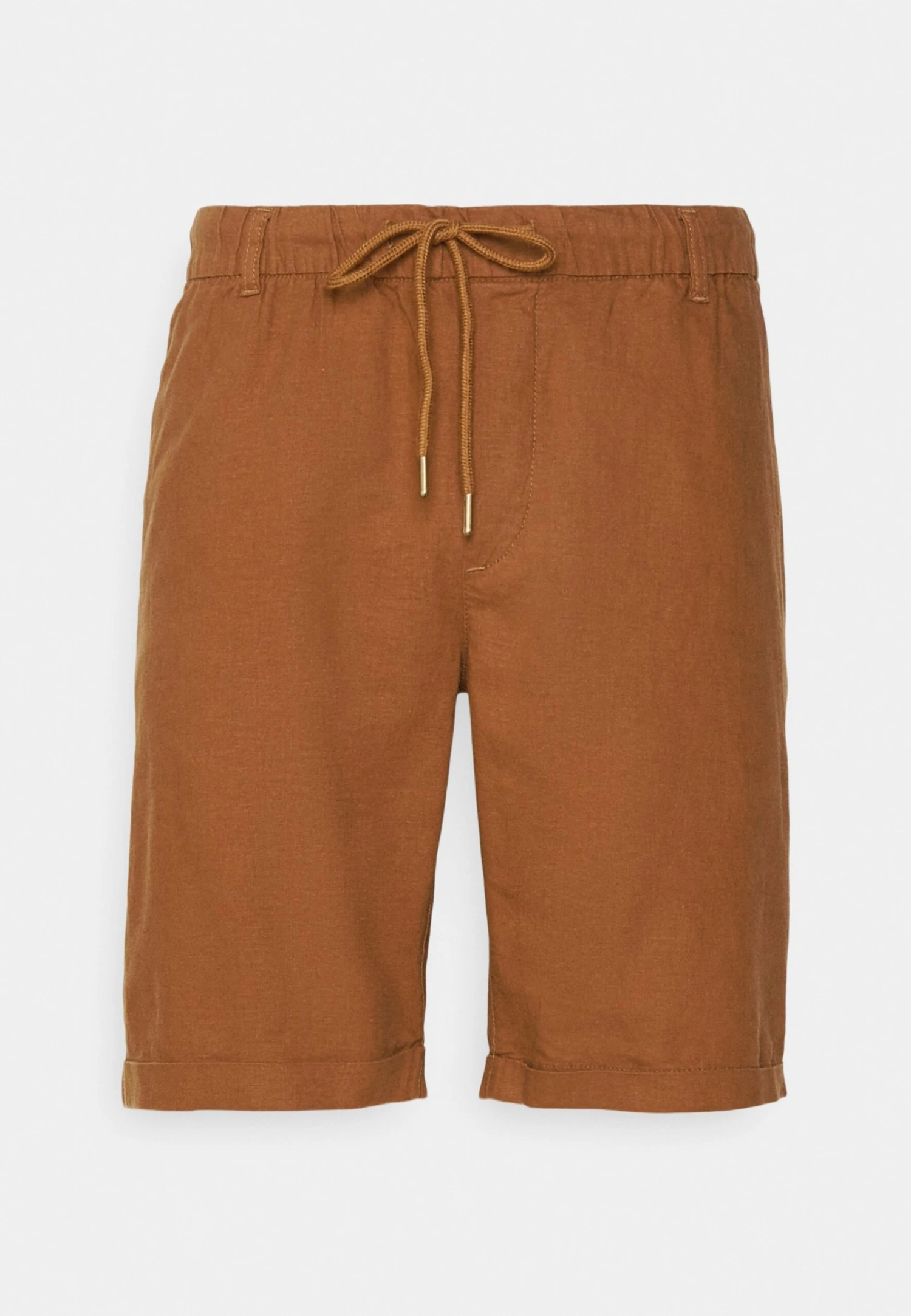 Pier One Linen Blend Drawcord Shorts- Shorts - Brown 7 Pier One Linen Blend Drawcord Shorts- Shorts - Brown - Bilde 5