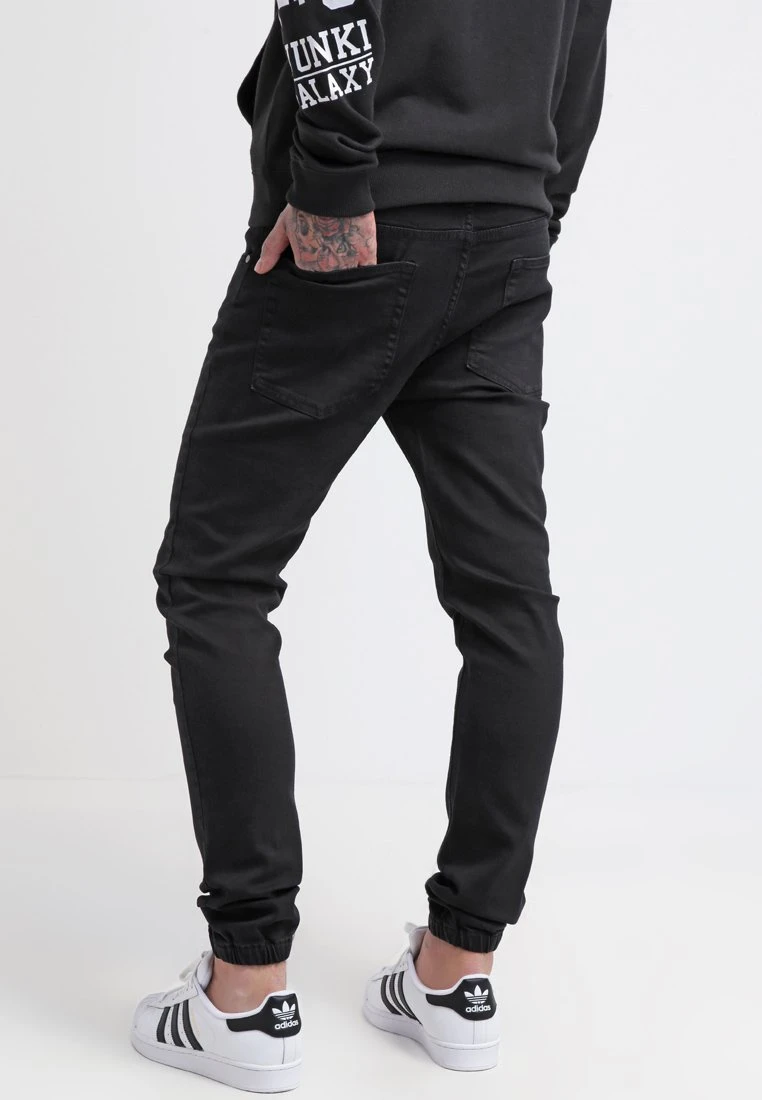 Pier One Jeans Slim Fit - Black 5 Pier One Jeans Slim Fit - Black - Bilde 3
