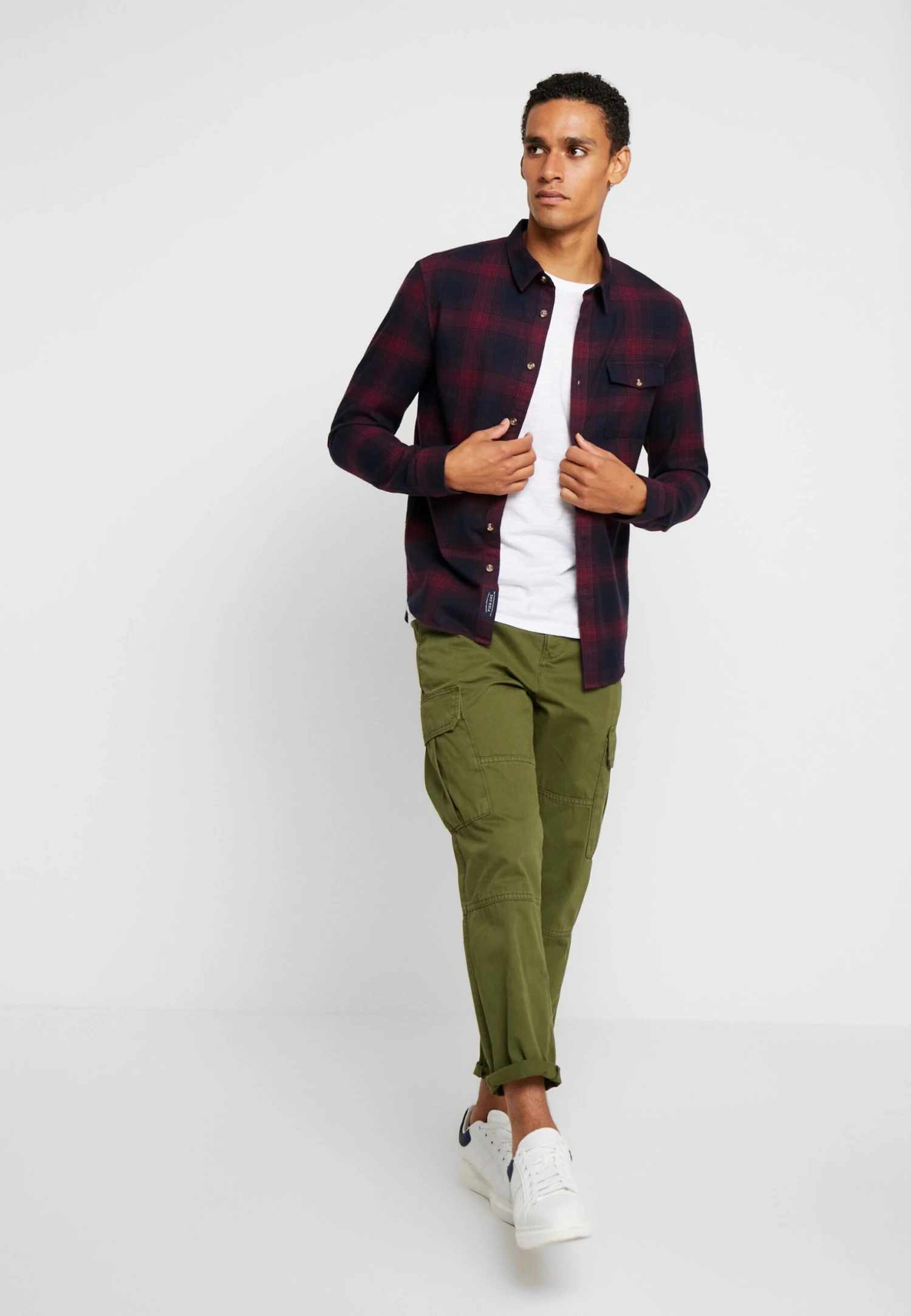 Pier One Skjorte - Bordeaux 4 Pier One Skjorte - Bordeaux - Bilde 2