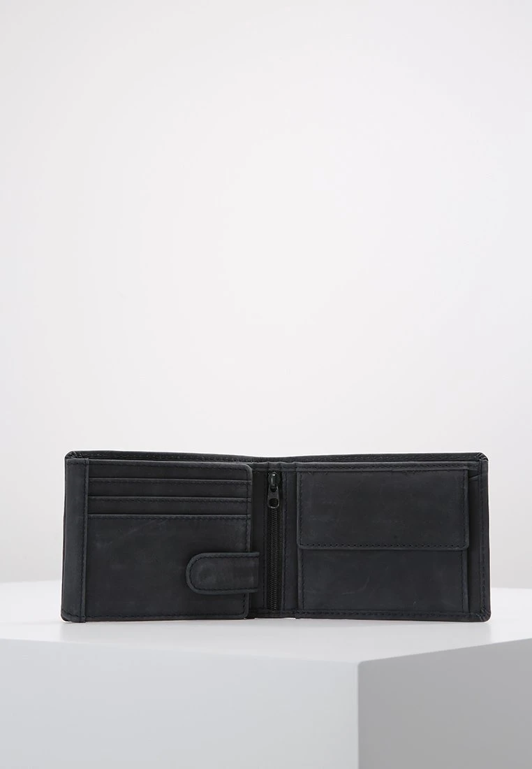 Pier One Leather - Lommebok - Black 7 Pier One Leather - Lommebok - Black - Bilde 5