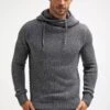 Pier One Hoodie - Dark Grey Melange 1 Pier One Hoodie - Dark Grey Melange -Pier One 29b17472a97d4e00a1d9c028faa2d75c