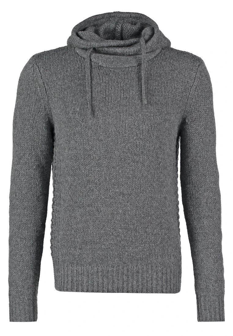 Pier One Hoodie - Dark Grey Melange 10 Pier One Hoodie - Dark Grey Melange - Bilde 8