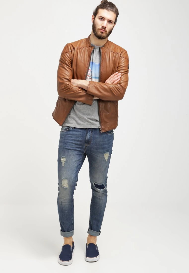 Pier One Jeans Slim Fit - Destroyed Denim 4 Pier One Jeans Slim Fit - Destroyed Denim - Bilde 2