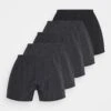 Pier One 5 Pack - Boxershorts - Black/Dark Grey 2 Pier One 5 Pack - Boxershorts - Black/Dark Grey -Pier One 329cacf728544decb2262cf4c83f209d