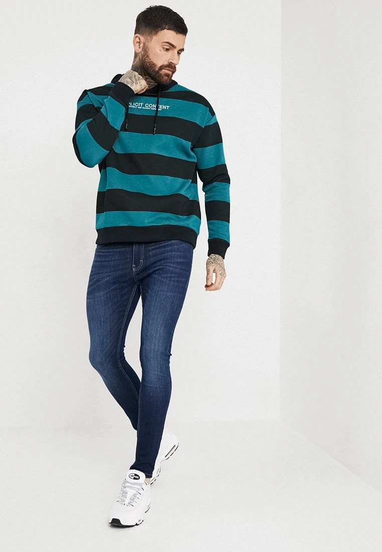 Pier One Jeans Skinny Fit - Dark-Blue Denim 4 Pier One Jeans Skinny Fit - Dark-Blue Denim - Bilde 2