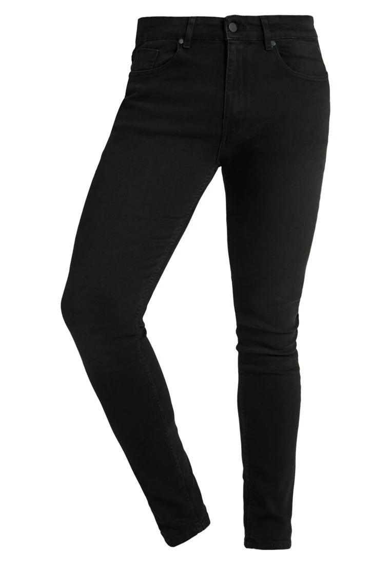 Pier One Jeans Skinny Fit - Black Denim 6 Pier One Jeans Skinny Fit - Black Denim - Bilde 4