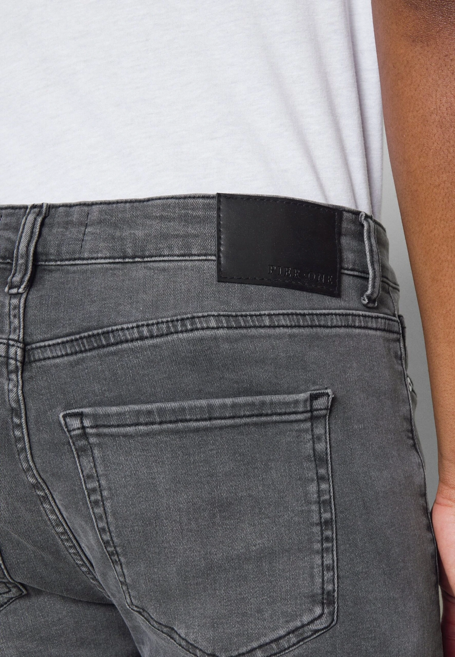 Pier One Jeans Straight Leg - Grey 7 Pier One Jeans Straight Leg - Grey - Bilde 5