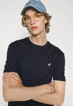 Pier One T-Shirts Med Print - Dark Blue -Pier One 4e22c547ccff446c97bad41f74a77209