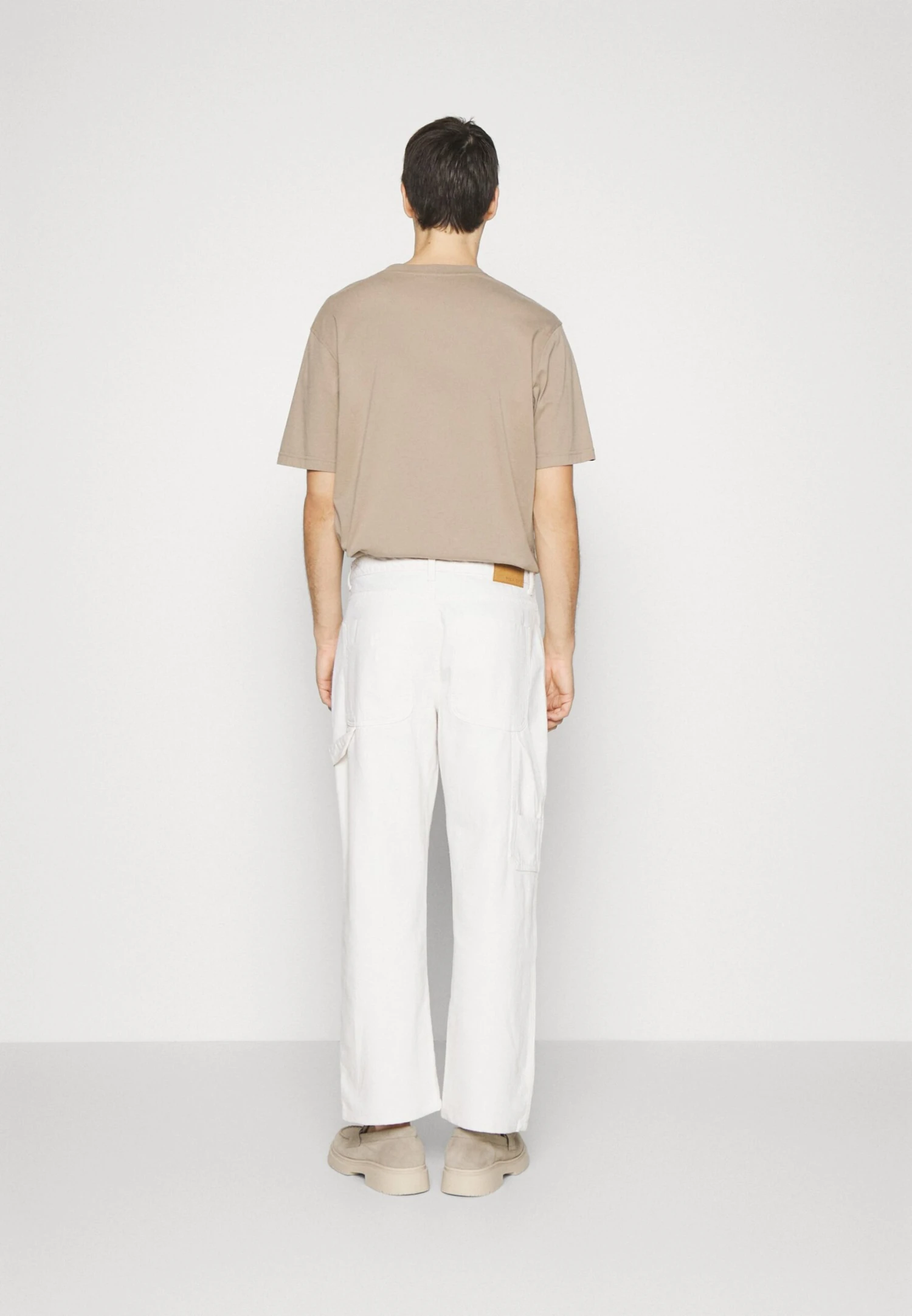 Pier One Carpenter Colored Twill- Jeans Straight Leg - Off-White 5 Pier One Carpenter Colored Twill- Jeans Straight Leg - Off-White - Bilde 3