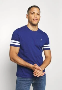 Pier One T-Shirts Med Print - Blue