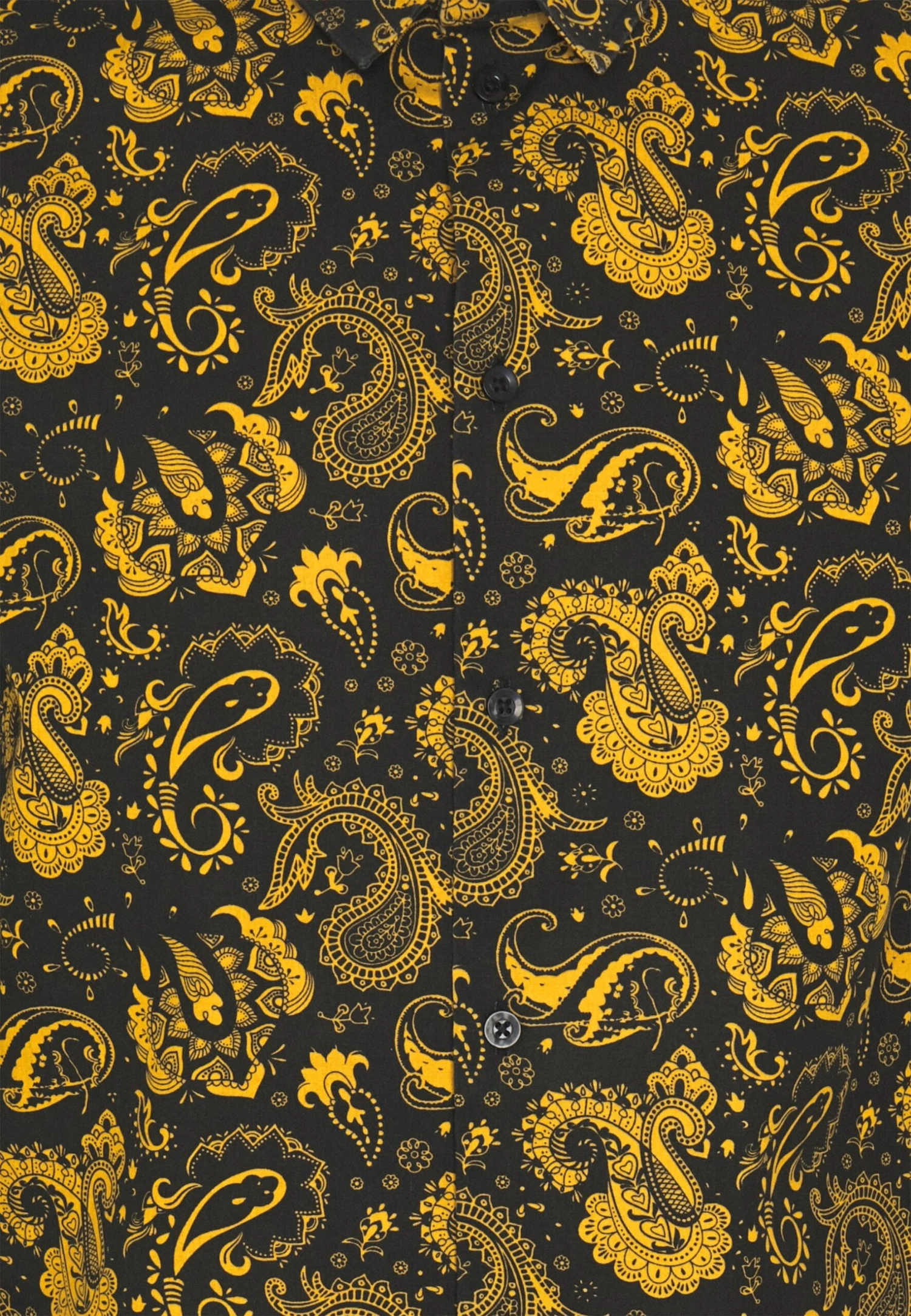 Pier One Festive Aop - Skjorte - Black 5 Pier One Festive Aop - Skjorte - Black - Bilde 3