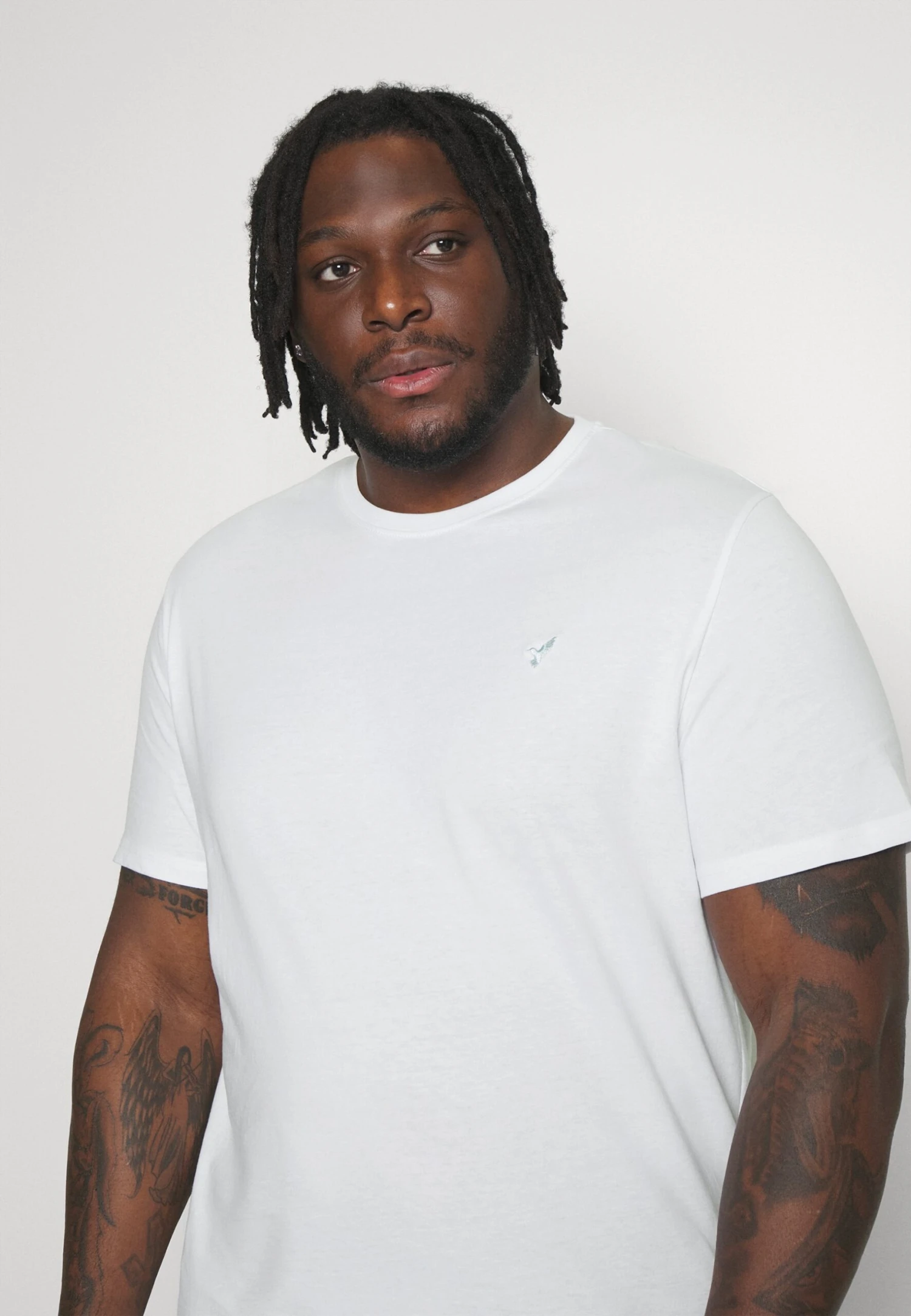 Pier One 5 Pack - T-Shirts - White/Mottled Dark Grey/Bordeaux 8 Pier One 5 Pack - T-Shirts - White/Mottled Dark Grey/Bordeaux - Bilde 6