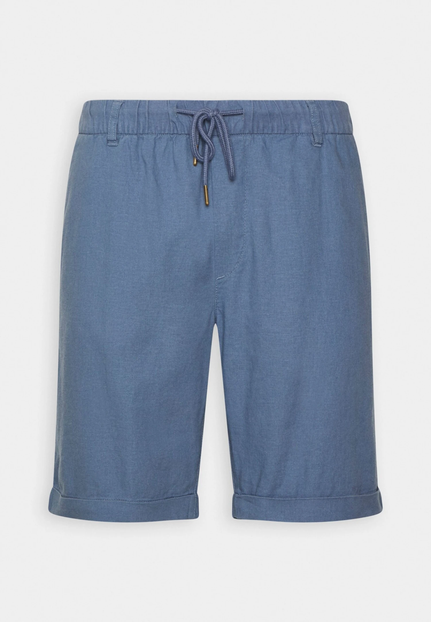 Pier One Linen Blend Drawcord Shorts- Shorts - Blue 6 Pier One Linen Blend Drawcord Shorts- Shorts - Blue - Bilde 4