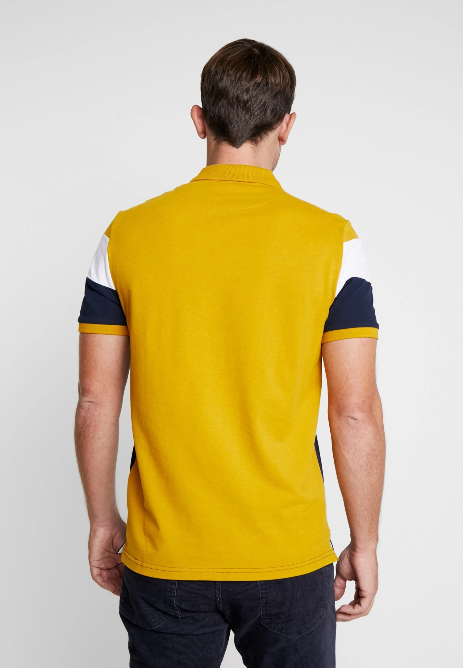 Pier One Poloskjorter - Dark Blue/Mustard 5 Pier One Poloskjorter - Dark Blue/Mustard - Bilde 3