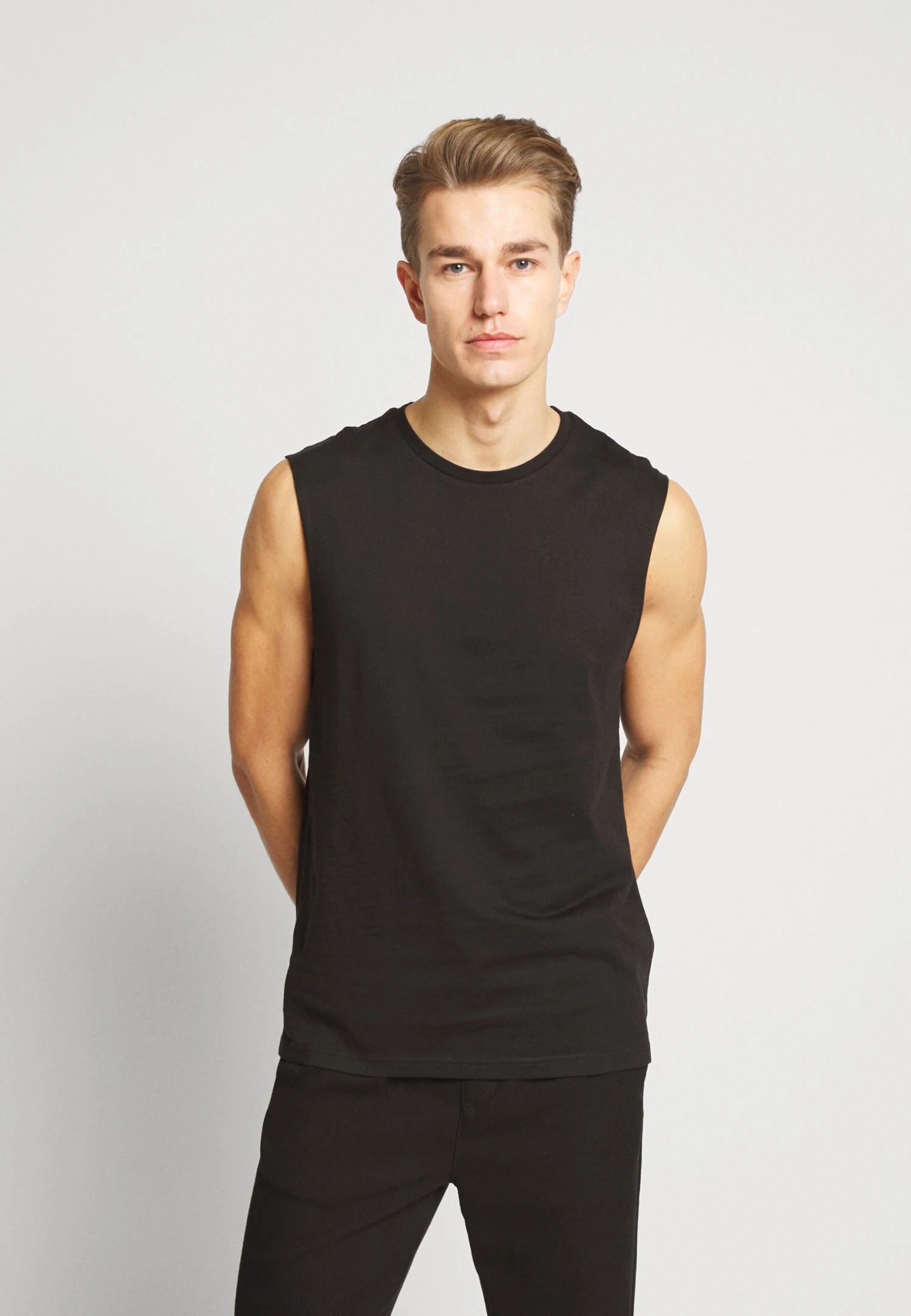 Pier One 3 Pack - T-Shirts - Grey/White/Black 6 Pier One 3 Pack - T-Shirts - Grey/White/Black - Bilde 4