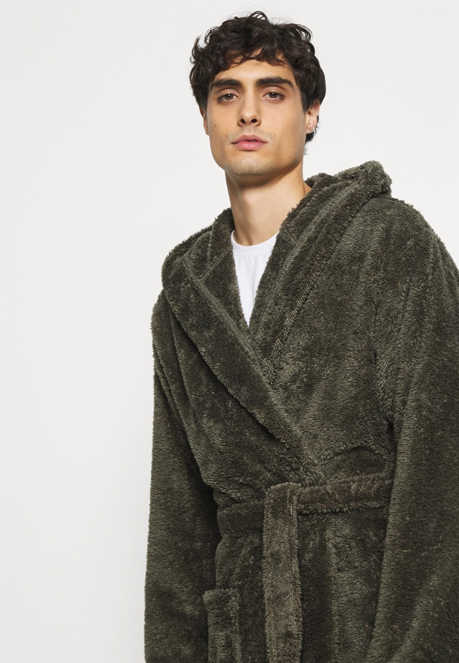 Pier One Badekåpe - Khaki 7 Pier One Badekåpe - Khaki - Bilde 5