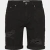 Pier One Jeansshorts - Black 2 Pier One Jeansshorts - Black -Pier One 6a5f776f052149fab21c0f7a06b3f55c