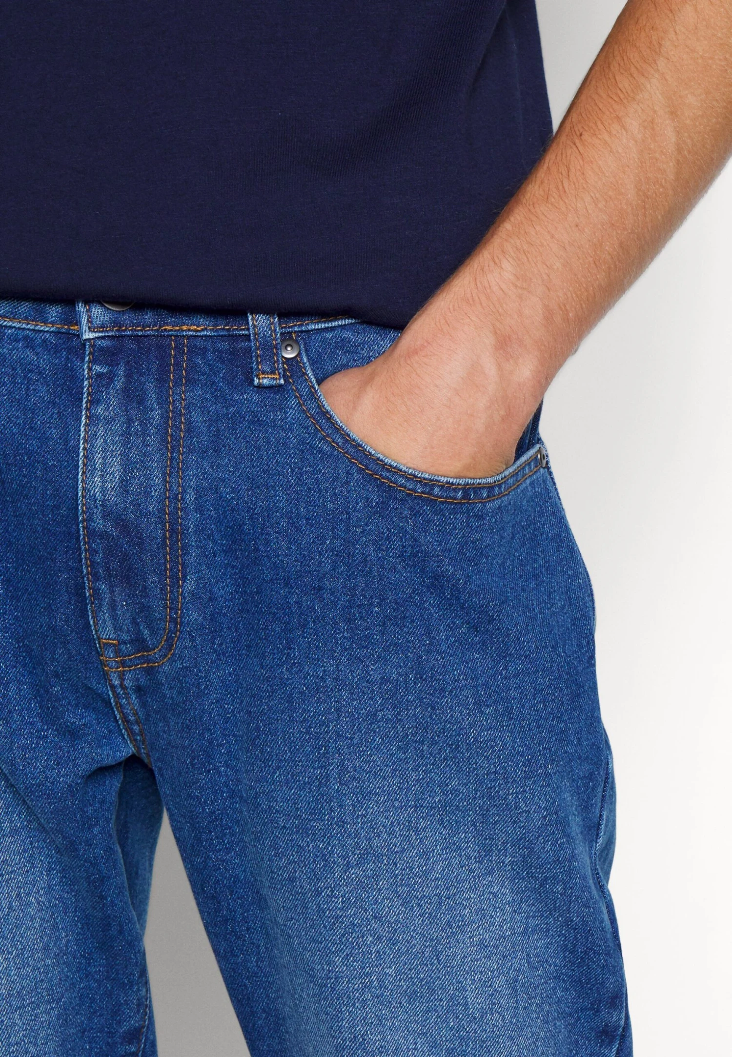 Pier One Jeans Slim Fit - Blue 7 Pier One Jeans Slim Fit - Blue - Bilde 5