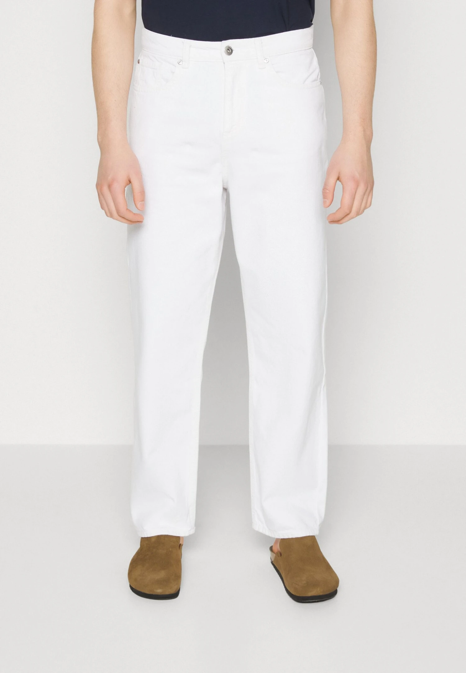 Pier One Jeans Relaxed Fit - White 3 Pier One Jeans Relaxed Fit - White