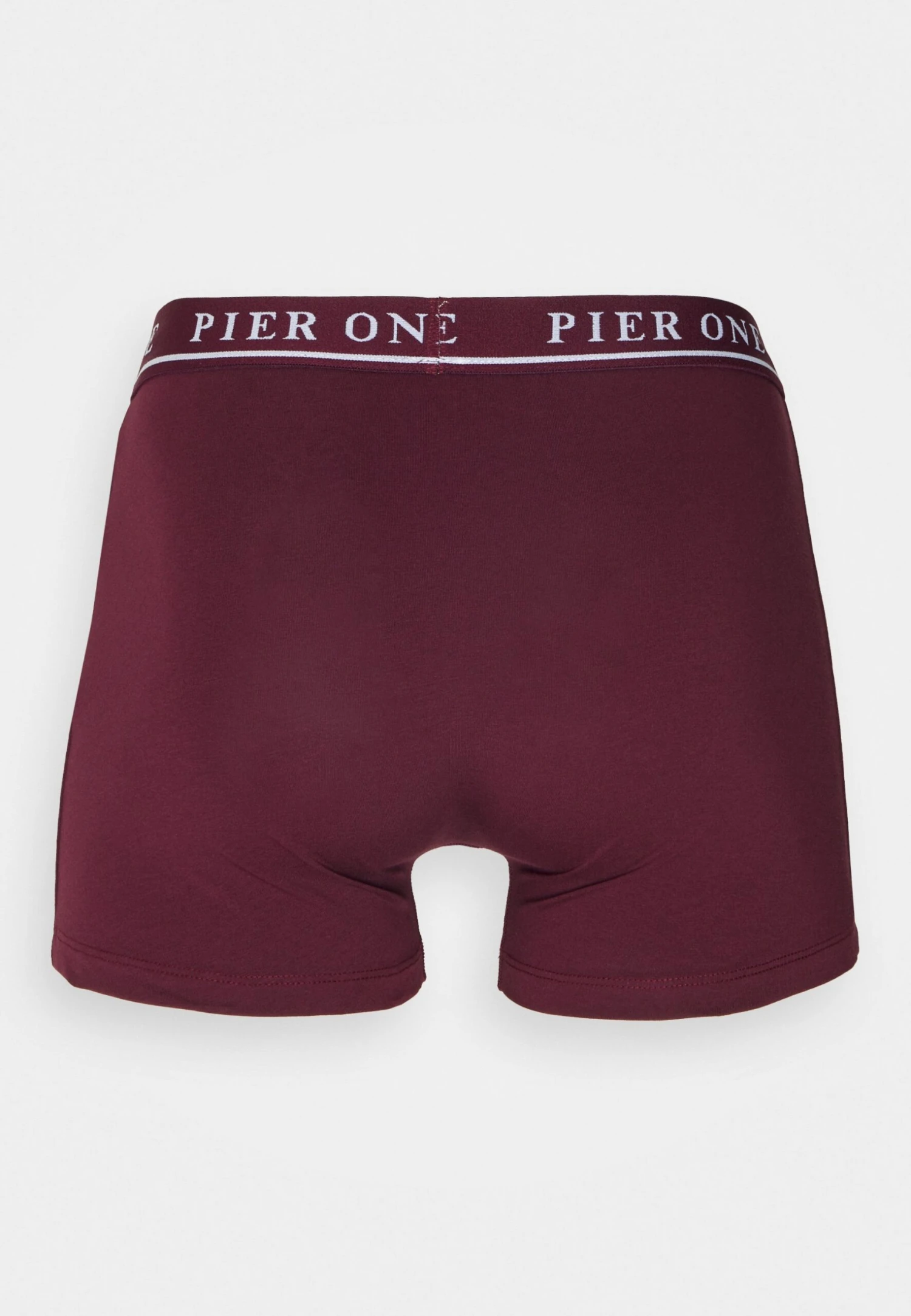 Pier One 5 Pack - Underbukse - Bordeaux/Mottled Grey 5 Pier One 5 Pack - Underbukse - Bordeaux/Mottled Grey - Bilde 3