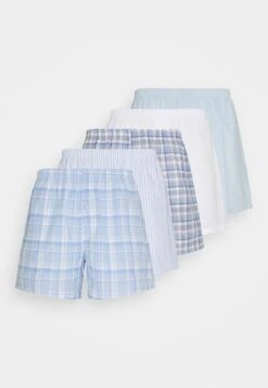 Pier One 5 Pack - Boxershorts - Light Blue/White 13 Pier One 5 Pack - Boxershorts - Light Blue/White -Pier One 843919d02a024465b4f0a52da0998e48