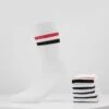 Pier One 5 Pack - Sokker - White/Red/Black