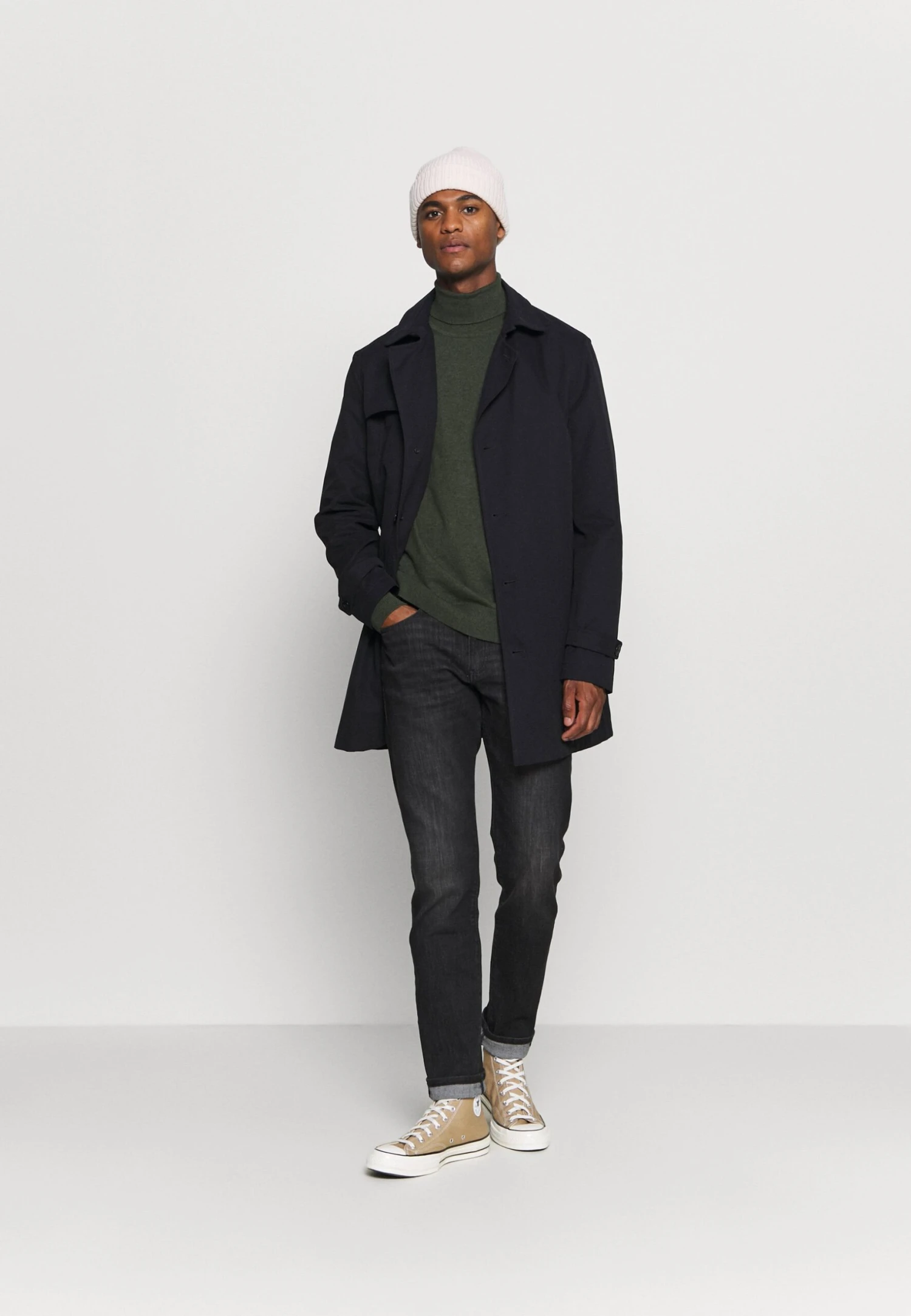 Pier One Strikkegenser - Mottled Olive 4 Pier One Strikkegenser - Mottled Olive - Bilde 2