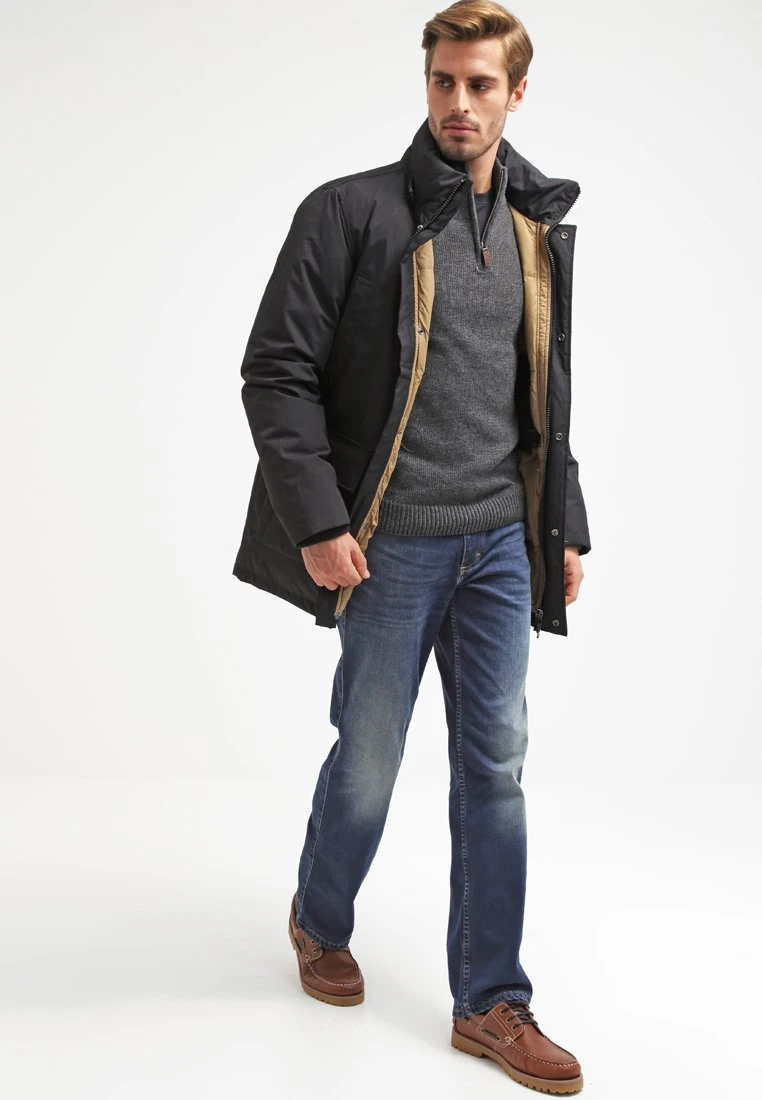 Pier One Strikkegenser - Dark Grey Melange 4 Pier One Strikkegenser - Dark Grey Melange - Bilde 2