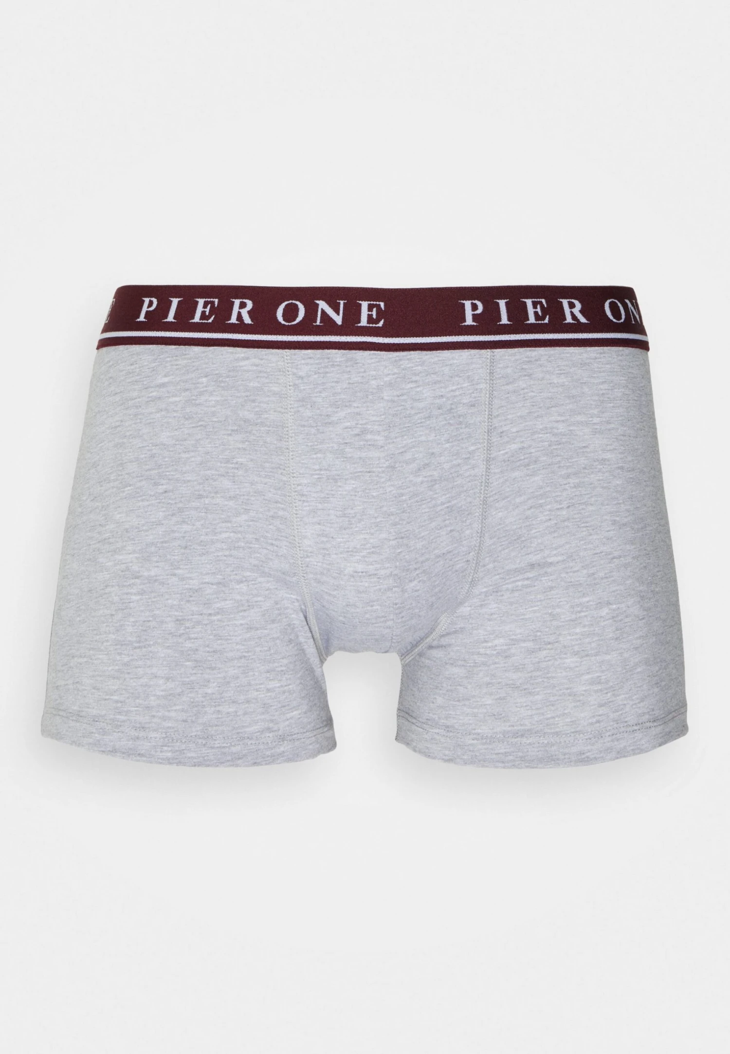 Pier One 5 Pack - Underbukse - Bordeaux/Mottled Grey 6 Pier One 5 Pack - Underbukse - Bordeaux/Mottled Grey - Bilde 4