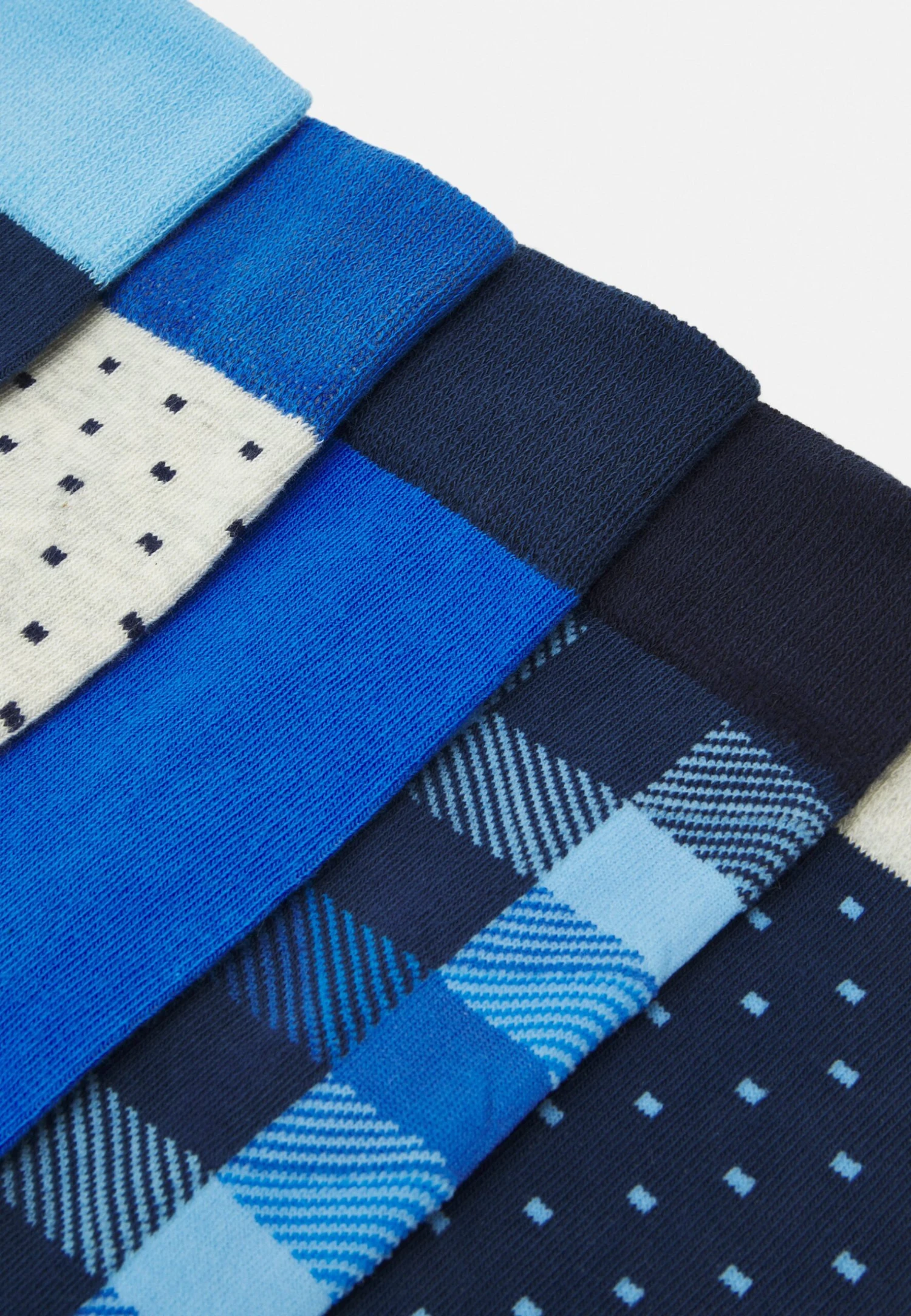 Pier One 5 Pack - Sokker - White/Blue/Dark Blue 4 Pier One 5 Pack - Sokker - White/Blue/Dark Blue - Bilde 2