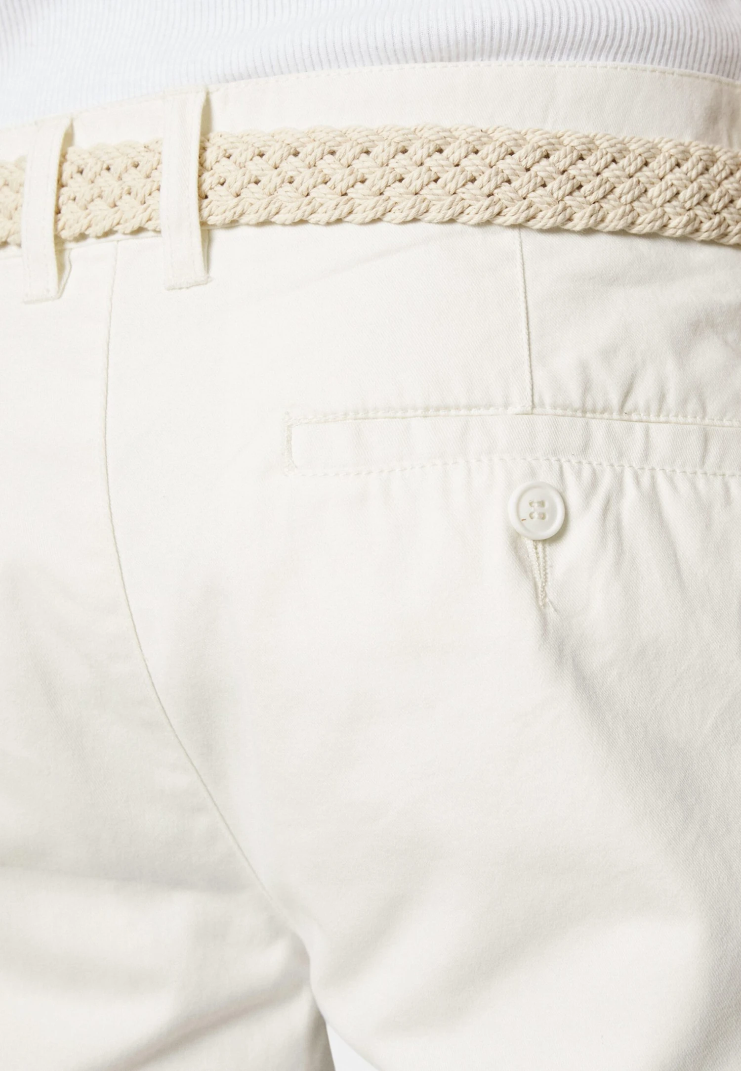 Pier One Shorts - White 7 Pier One Shorts - White - Bilde 5