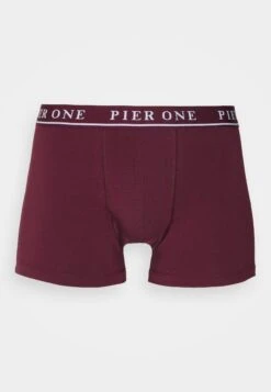 Pier One 5 Pack - Underbukse - Bordeaux/Mottled Grey 8 Pier One 5 Pack - Underbukse - Bordeaux/Mottled Grey -Pier One 8feadeb1019a407bb7ad814b34c1c75e