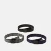 Pier One Unisex 3 Pack - Belte - Black/Dark Blue/Grey -Pier One 97ebfc2a701f40fe8dc847f28fcf30e1