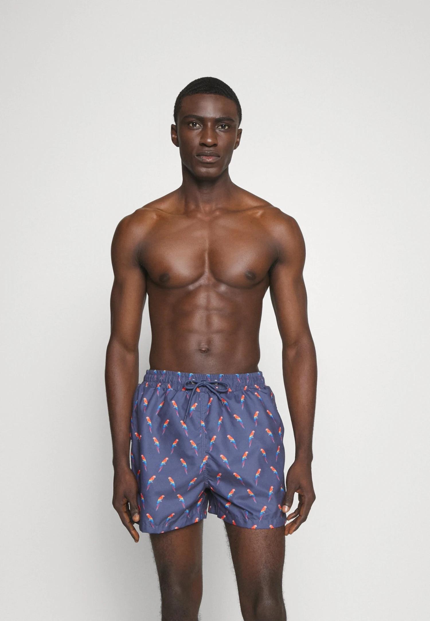 Pier One Badeshorts - Dark Blue/Multi-Coloured 3 Pier One Badeshorts - Dark Blue/Multi-Coloured