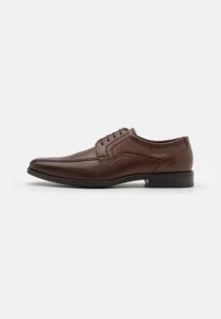 Pier One Leather - Snøresko - Brown