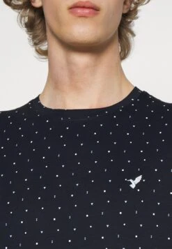 Pier One T-Shirts Med Print - Dark Blue -Pier One a1b9224039ff490b802dd20cfa3f9331