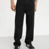 Pier One Jeans Relaxed Fit - Black Denim