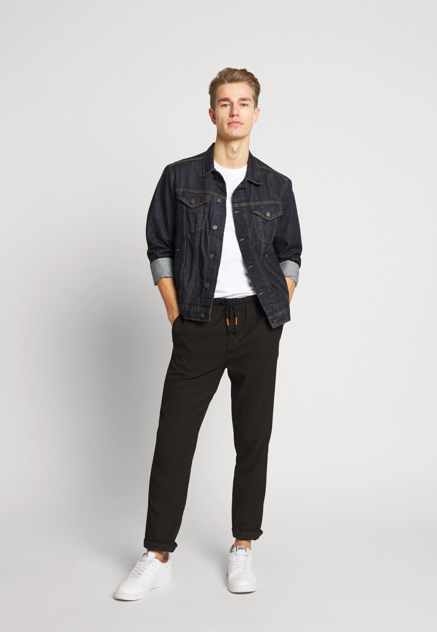 Pier One 3 Pack - T-Shirts - Grey/White/Black 3 Pier One 3 Pack - T-Shirts - Grey/White/Black