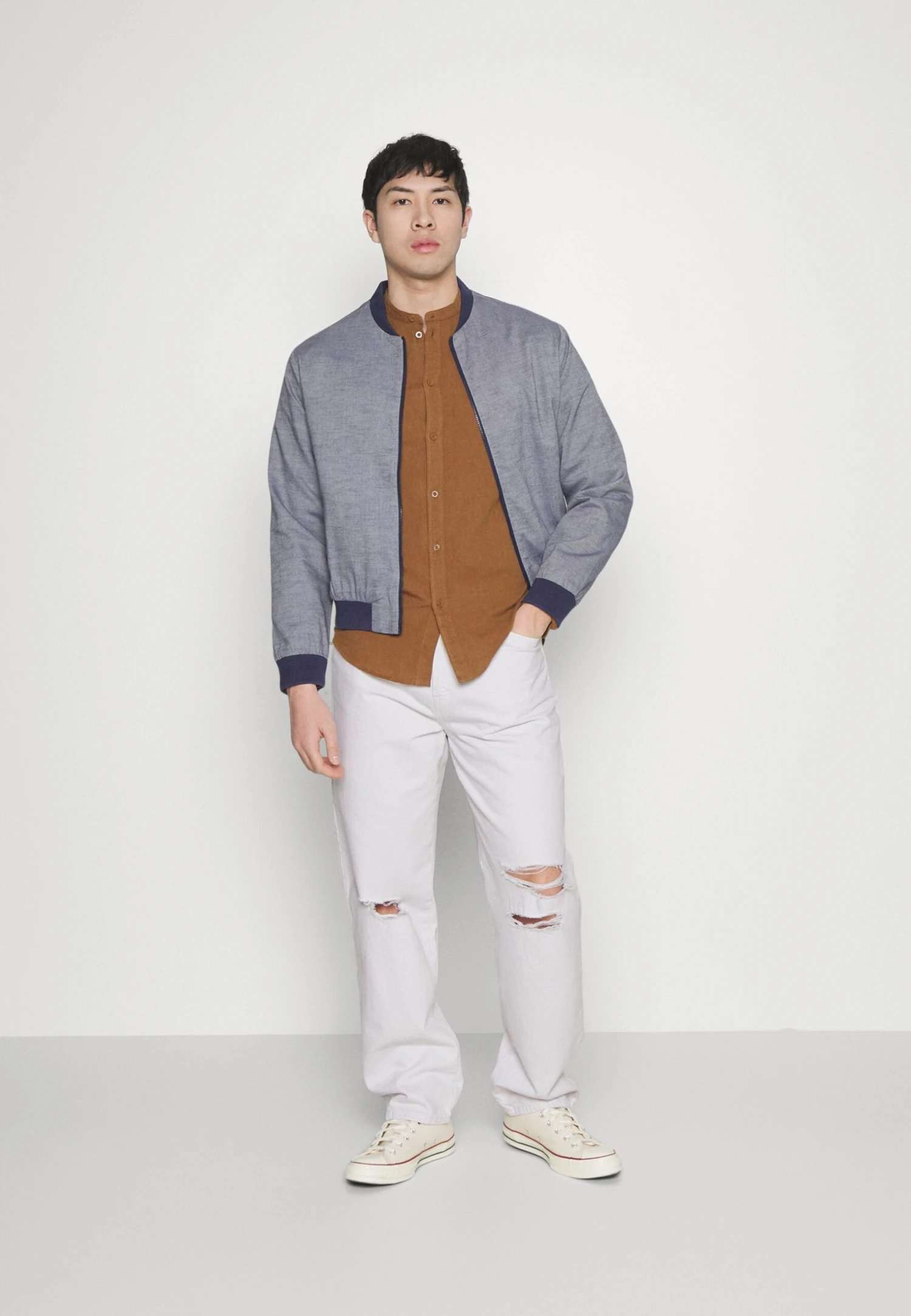 Pier One Jeans Relaxed Fit - White Denim 4 Pier One Jeans Relaxed Fit - White Denim - Bilde 2