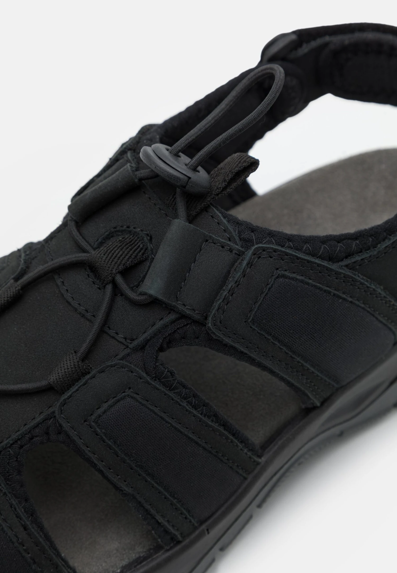 Pier One Leather - Tursandaler - Black 8 Pier One Leather - Tursandaler - Black - Bilde 6