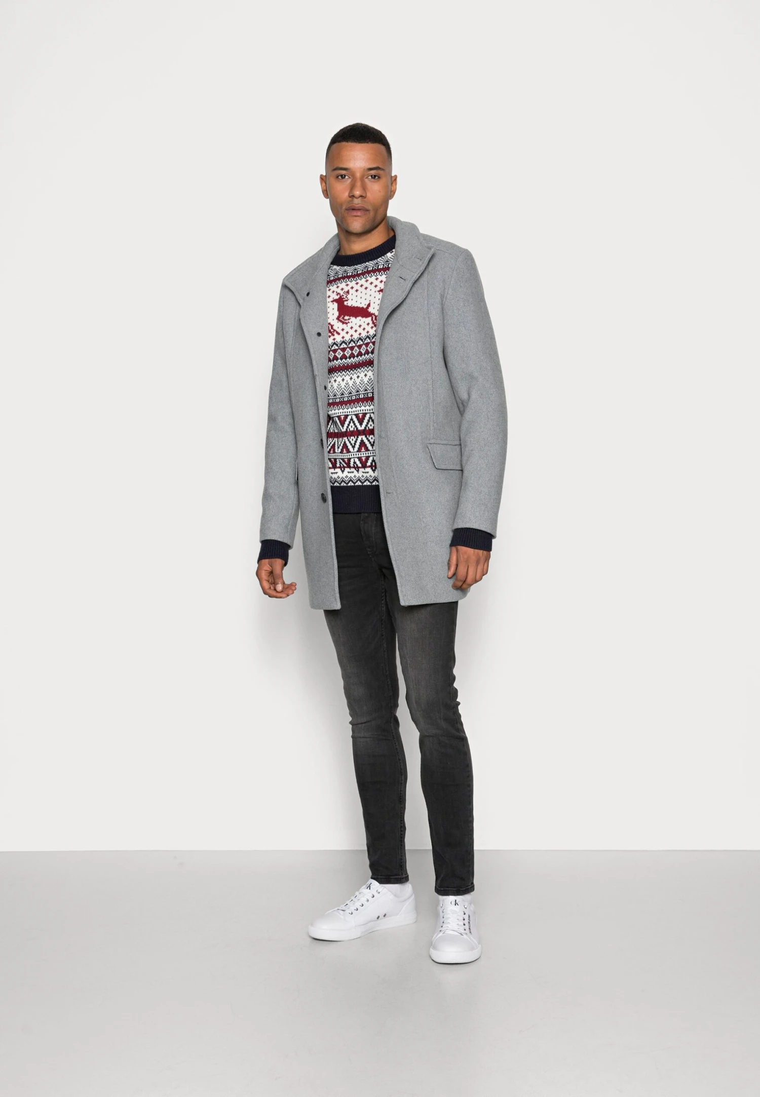 Pier One Strikkegenser - Dark Blue 4 Pier One Strikkegenser - Dark Blue - Bilde 2