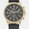 Pier One Unisex - Kronografklokke - Black/Gold-Coloured 1 Pier One Unisex - Kronografklokke - Black/Gold-Coloured -Pier One acfdb02619d04ae39153a602c03f6f6e