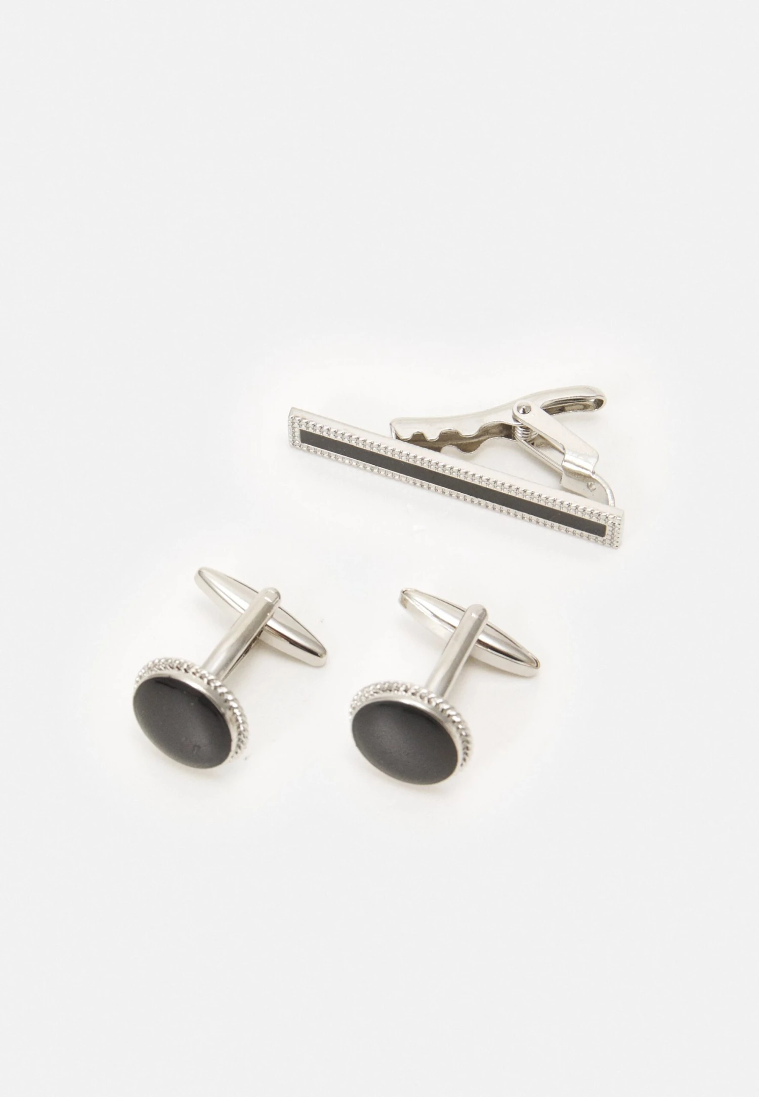 Pier One Set - Lommetørkle - Black/Silver-Coloured 6 Pier One Set - Lommetørkle - Black/Silver-Coloured - Bilde 4