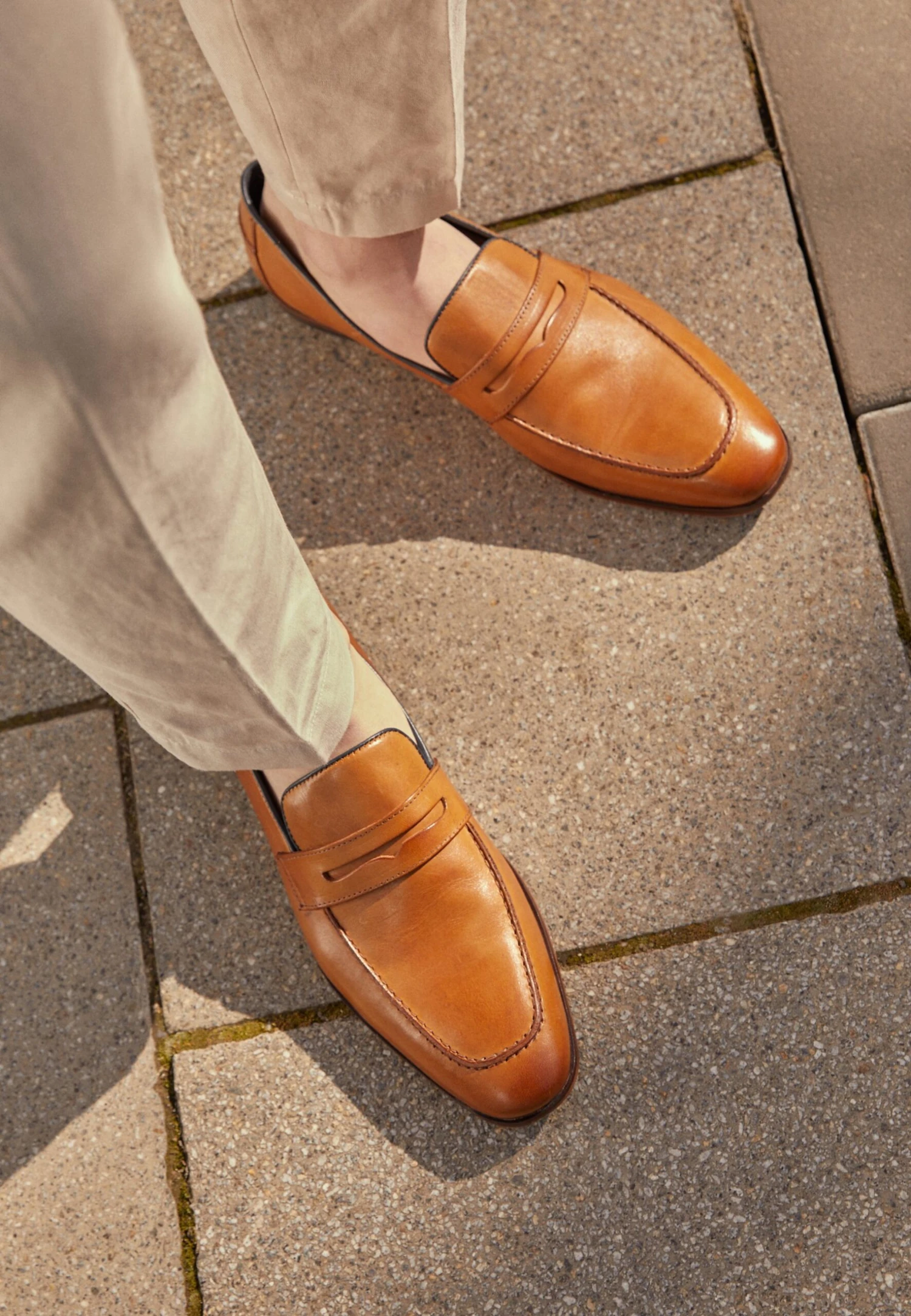 Pier One Leather - Pensko - Camel 4 Pier One Leather - Pensko - Camel - Bilde 2