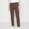 Pier One Chinos - Dark Brown -Pier One b4d20458da0a4e4487bff6a64614d341